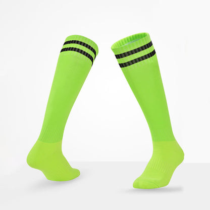 Plusock Breathable Soccer Knee High Socks(5 Pairs) - Light Green - EU39-44(US6-10 - image 17
