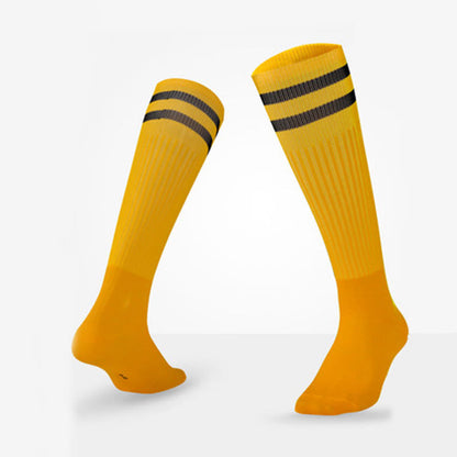 Plusock Breathable Soccer Knee High Socks(5 Pairs) - Yellow - EU39-44(US6-10 - image 20