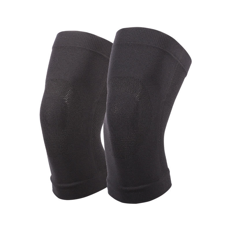 Plusock Seamless Support Knee Braces(2 Pairs) - Black - XL - image 1
