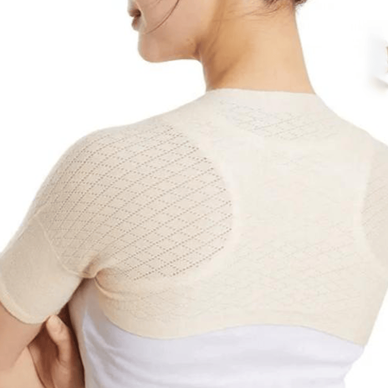 Plusock Lightweight Knit Breathable Shoulder Brace - Nude - XXL - image 6