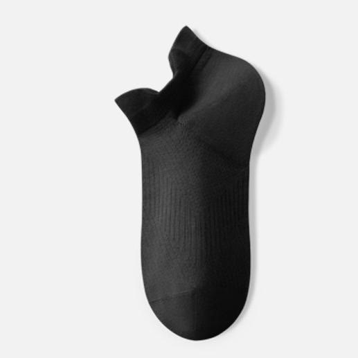 Plusock Breathable Cotton Ankle Socks(3 Pairs) - Black - EU39-44(US6-10) - image 4