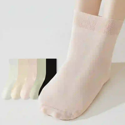 Plusock Soft Wide Quater Socks(5 Pairs) - image 0