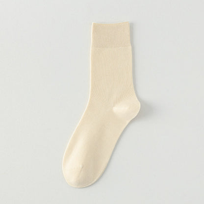 Plusock Soft Wide Quater Socks(5 Pairs) - Nude - EU39-43(US6-9) - image 6