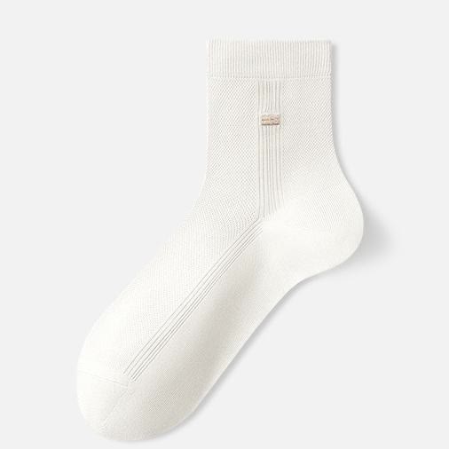 Plusock Silk Breathable Quater Socks(3 Pairs) - Apricot - EU39‑43(US6‑9) - image 2