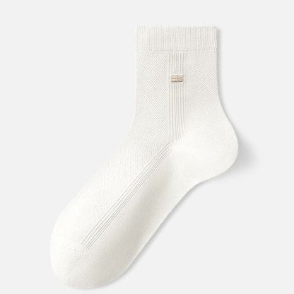 Plusock Silk Breathable Quater Socks(3 Pairs) - Apricot - EU39‑43(US6‑9) - image 2