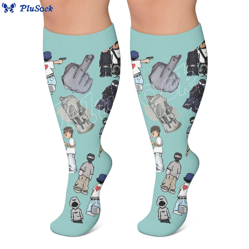 Plusock Plus Street Style Compression Socks - image 4