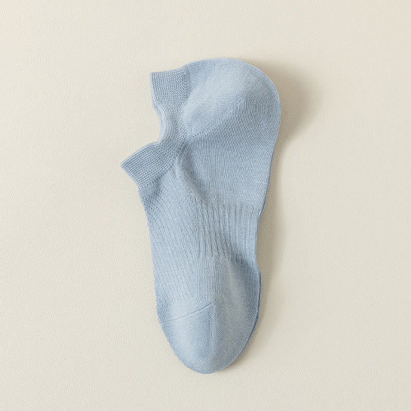 Plusock Cotton Ankle Socks(3 Pairs) - Blue - EU39-44(US6-10) - image 6