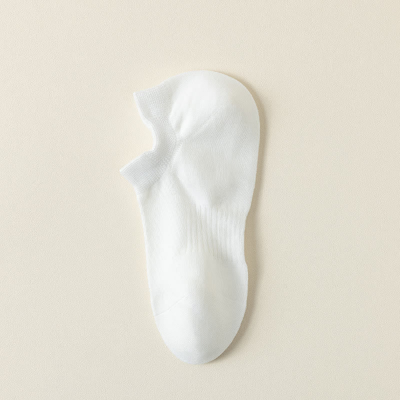 Plusock Cotton Ankle Socks(3 Pairs) - White - EU39-44(US6-10) - image 3