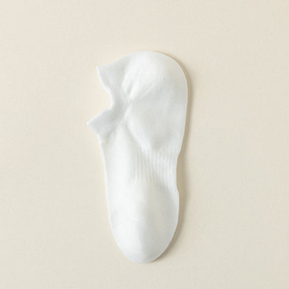 Plusock Cotton Ankle Socks(3 Pairs) - White - EU39-44(US6-10) - image 3