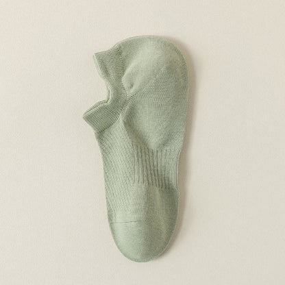 Plusock Cotton Ankle Socks(3 Pairs) - Green - EU39-44(US6-10) - image 5