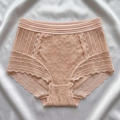 Plusock Full Lace Panty(2 Packs) - Apricot - 5XL - image 3