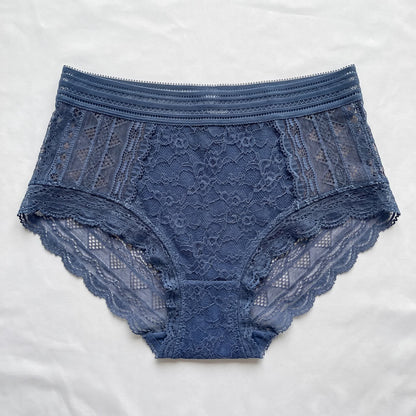 Plusock Full Lace Panty(2 Packs) - Blue - 5XL - image 4