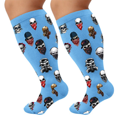 Plusock Plus Trendy Skull Compression Socks - image 5