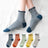 Plusock Ruffle Plaid Quarter Socks(6 Pairs) - image 0