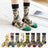 Plusock Vintage Flowers Bird Sheer Quarter Socks(4 Pairs) - image 0