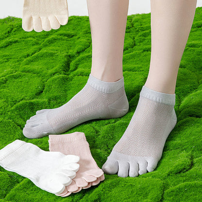 Plusock Breathable Mesh Alignment Socks(4 Pairs) - image 1