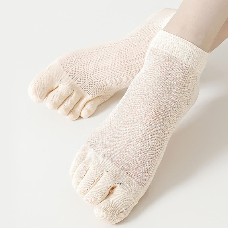 Plusock Breathable Mesh Alignment Socks(4 Pairs) - image 4