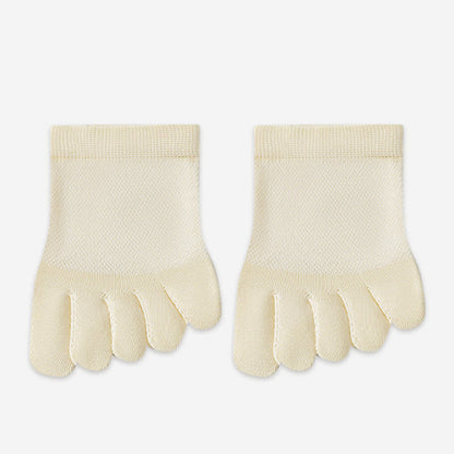 Plusock Cotton Soft Alignment Socks(5 Pairs) - Yellow - EU36-40(US3-7) - image 15