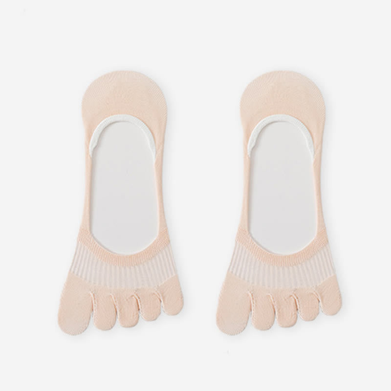 Plusock Invisible Alignment Socks(3 Pairs) - Pink - EU36-40(US3-7) - image 12