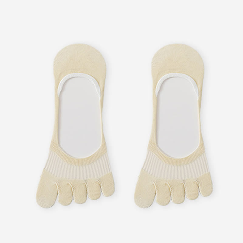 Plusock Invisible Alignment Socks(3 Pairs) - Yellow - EU36-40(US3-7) - image 10