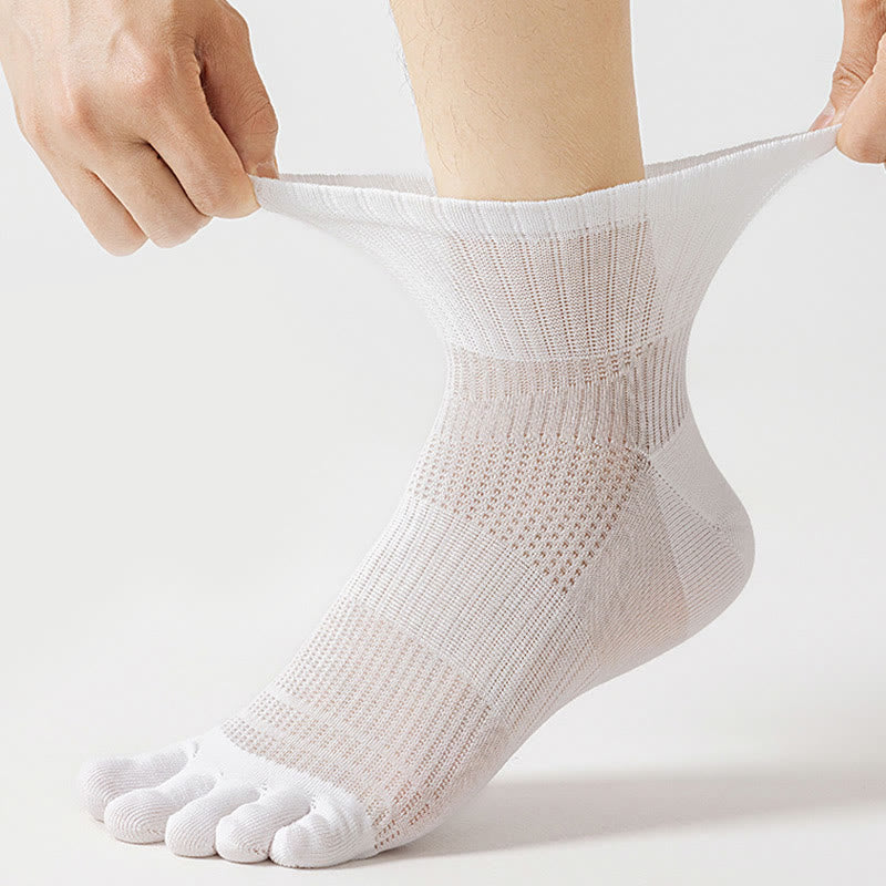 Plusock Breathable Cotton Alignment Socks(5 Pairs) - image 1
