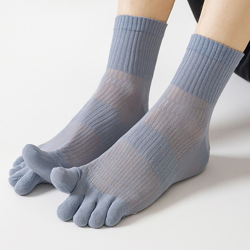 Plusock Breathable Cotton Alignment Socks(5 Pairs) - image 6
