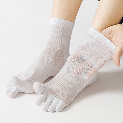 Plusock Breathable Cotton Alignment Socks(5 Pairs) - image 3