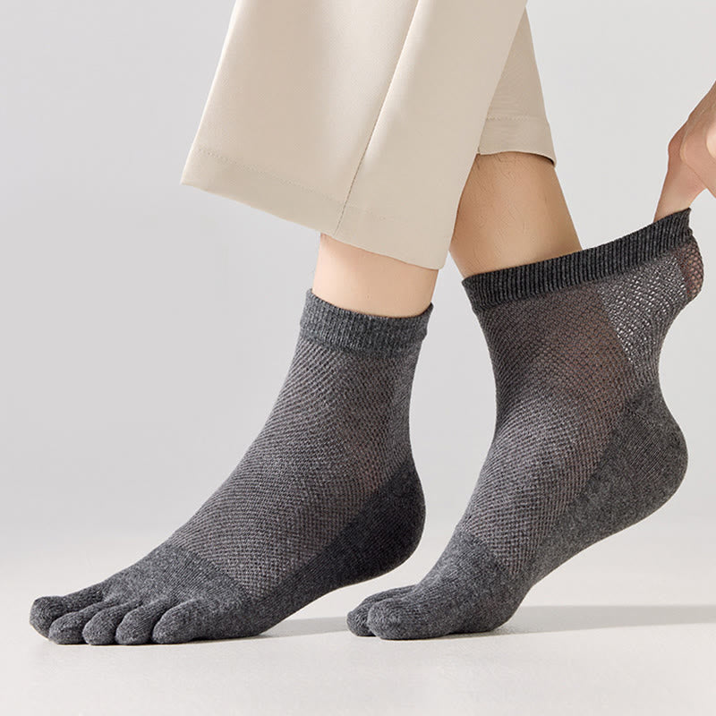 Plusock Breathable Antibacteria Alignment Socks(3 Pairs) - image 5