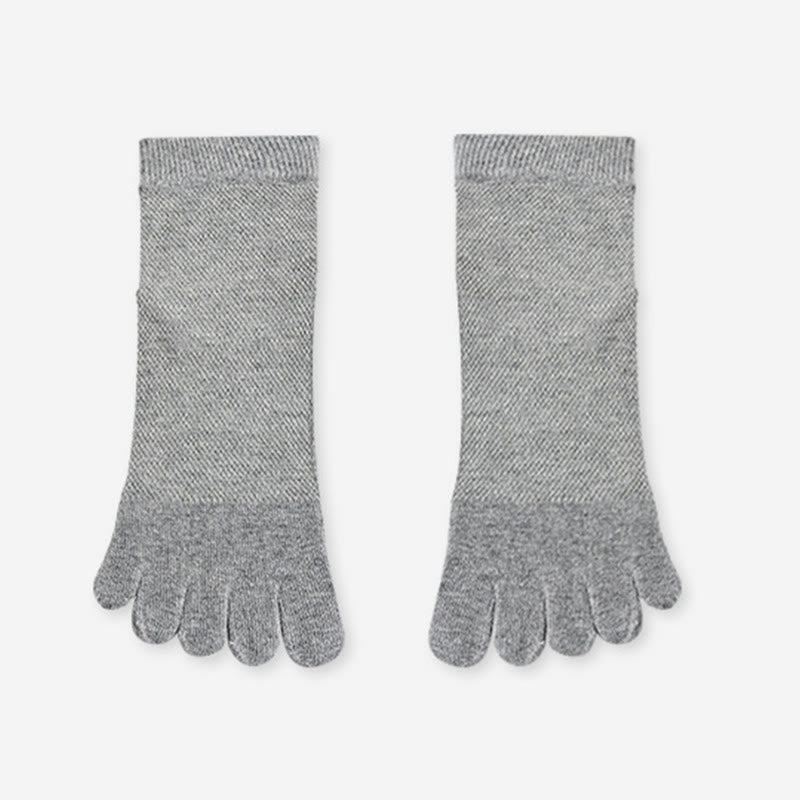 Plusock Breathable Antibacteria Alignment Socks(3 Pairs) - Light Gray - EU40-45(US7-11) - image 13