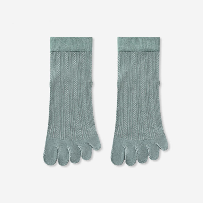 Plusock Bamboo Alignment Socks(3 Pairs) - Green - EU36-40(US3-7) - image 15