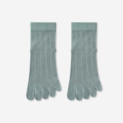 Plusock Bamboo Alignment Socks(3 Pairs) - Green - EU36-40(US3-7) - image 15