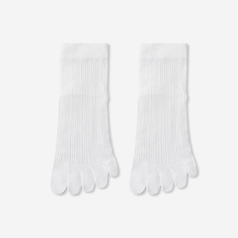 Plusock Bamboo Alignment Socks(3 Pairs) - White - EU36-40(US3-7) - image 14