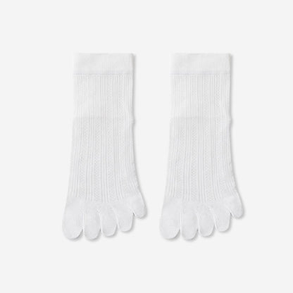 Plusock Bamboo Alignment Socks(3 Pairs) - White - EU36-40(US3-7) - image 14