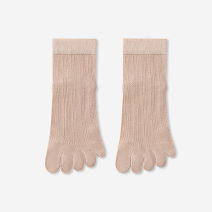 Plusock Bamboo Alignment Socks(3 Pairs) - Khaki - EU36-40(US3-7) - image 16