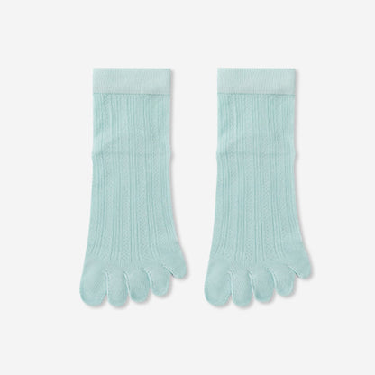 Plusock Bamboo Alignment Socks(3 Pairs) - Blue - EU36-40(US3-7) - image 13