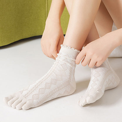 Plusock Cotton Mesh Alignment Socks(3 Pairs) - image 4