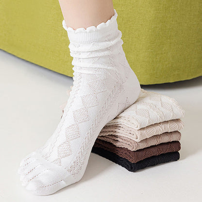 Plusock Cotton Mesh Alignment Socks(3 Pairs) - image 6