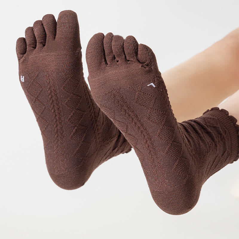 Plusock Cotton Mesh Alignment Socks(3 Pairs) - image 9