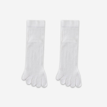 Plusock Bamboo Lightweight Alignment Socks(4 Pairs) - White - EU39-45(US6-11) - image 12