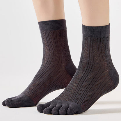 Plusock Bamboo Lightweight Alignment Socks(4 Pairs) - image 4