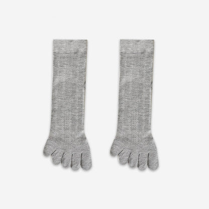 Plusock Bamboo Lightweight Alignment Socks(4 Pairs) - Grey - EU39-45(US6-11) - image 14