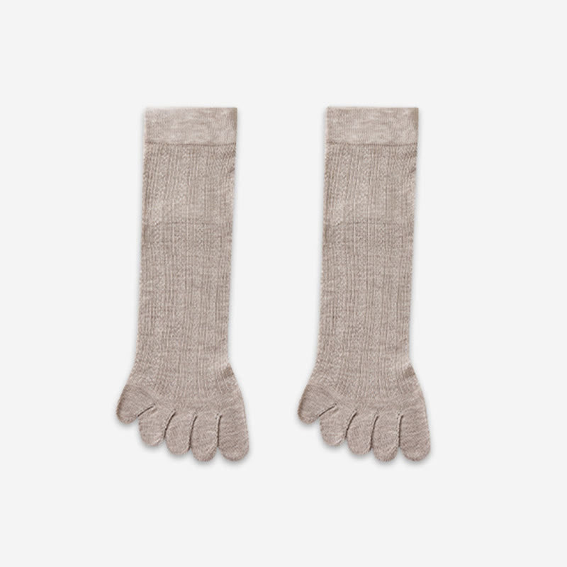 Plusock Bamboo Lightweight Alignment Socks(4 Pairs) - Apricot - EU39-45(US6-11) - image 18