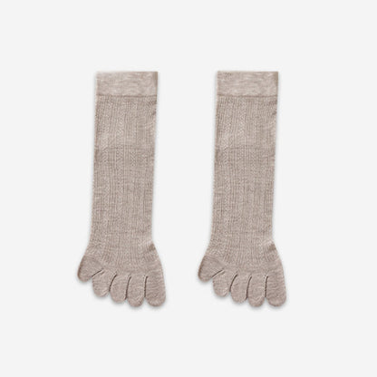 Plusock Bamboo Lightweight Alignment Socks(4 Pairs) - Apricot - EU39-45(US6-11) - image 18