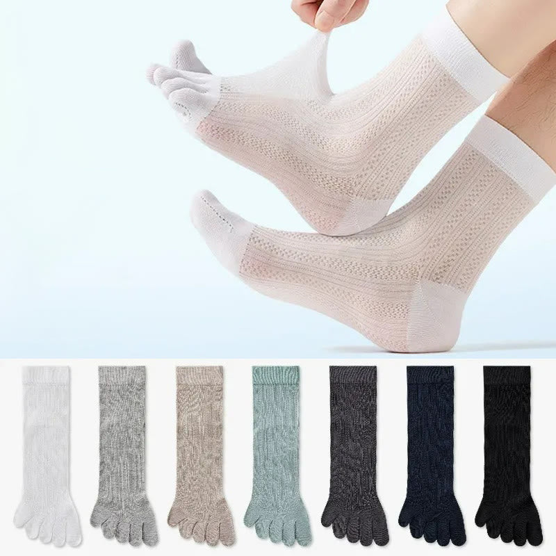 Plusock Bamboo Lightweight Alignment Socks(4 Pairs) - image 0