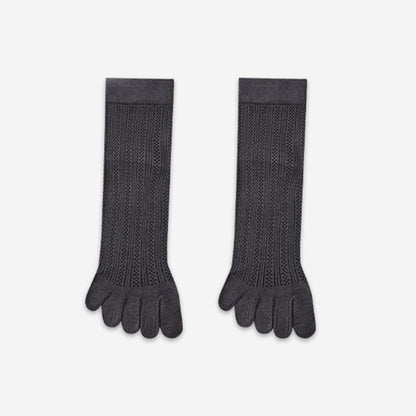 Plusock Bamboo Lightweight Alignment Socks(4 Pairs) - Dark Grey - EU39-45(US6-11) - image 17