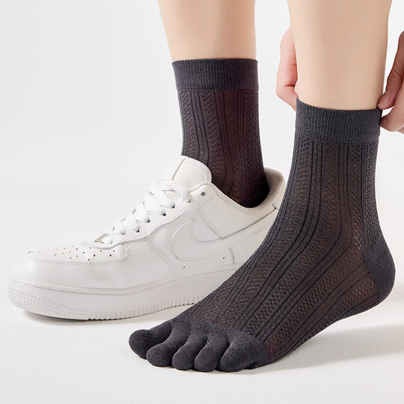 Plusock Bamboo Lightweight Alignment Socks(4 Pairs) - image 6