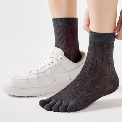Plusock Bamboo Lightweight Alignment Socks(4 Pairs) - image 6