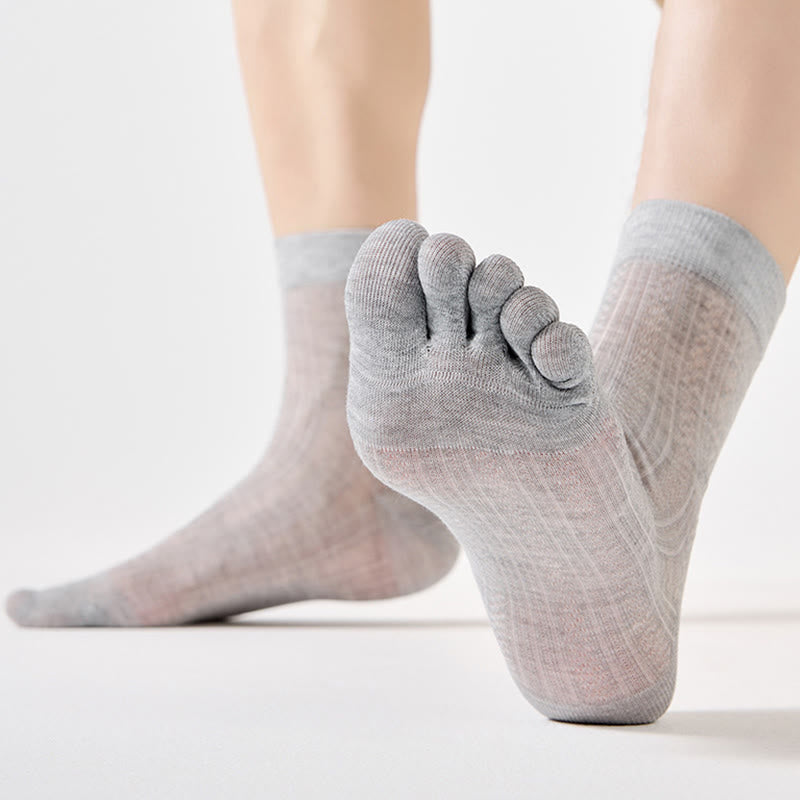Plusock Bamboo Lightweight Alignment Socks(4 Pairs) - image 8
