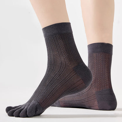 Plusock Bamboo Lightweight Alignment Socks(4 Pairs) - image 3