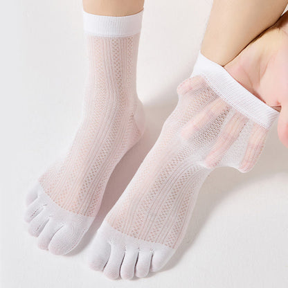 Plusock Bamboo Lightweight Alignment Socks(4 Pairs) - image 1